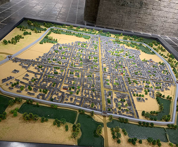 大荔县建筑模型